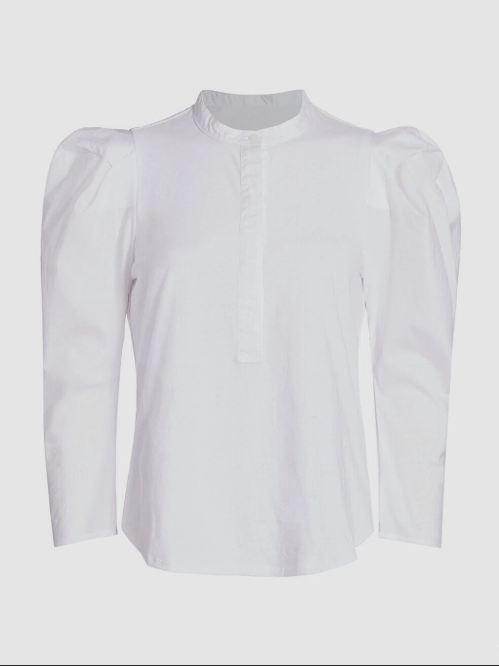 $175 A.L.C. Women's White Robbie Jersey Poplin Cotton Top Size 4